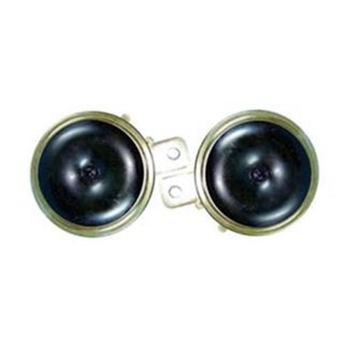 BUZINA PAQUERINHA SOM AGUDO E GRAVE 12V 75MM UNIVERSAL FREQUÊNCIA 380A 460 HZ